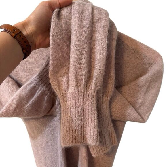 Lemaire Womens Alpaca Mohair Blend Turtleneck Mohair Sweater Size Medium - Picture 8 of 16